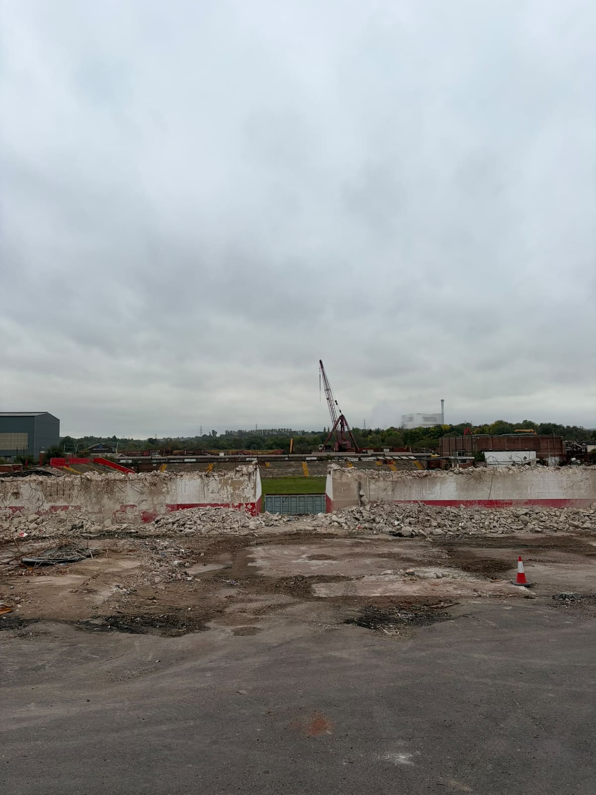 The existing Millmoor site in a photograph dated 12 October 2026