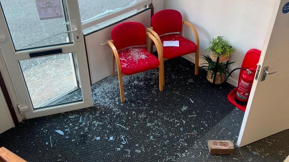 Rotherham Hospice Donation Centre Hit by Break-In — Rotherham news photo (BBC Sheffield & South Yorkshire)