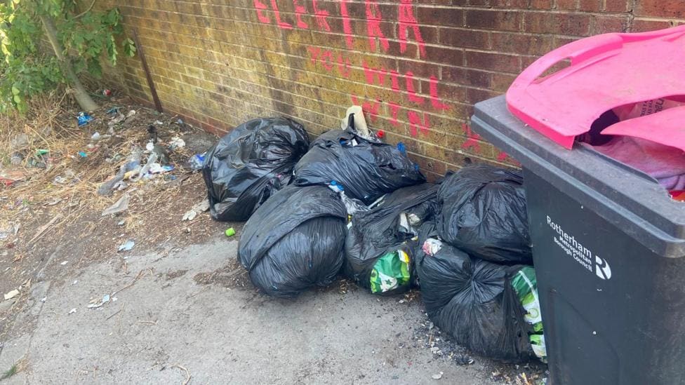 Thousands spent clearing fly-tipping as costs rise — Rotherham news photo (BBC Sheffield & South Yorkshire)